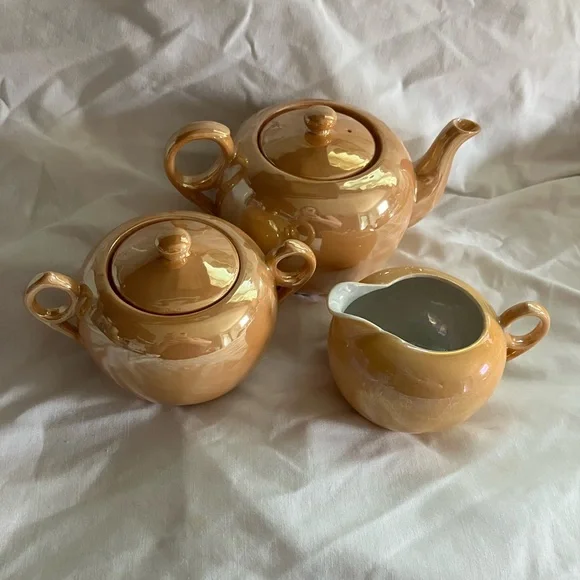Vintage Lusterware Tea Set - Picture 3 of 11